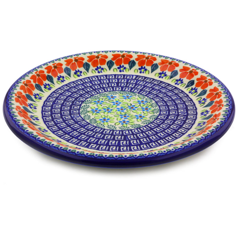 Polish Pottery 11" Dinner Plate