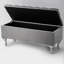 Kahler Velvet Upholstered Storage Bench-653032442