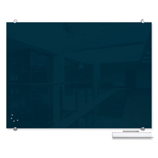 Visionary Magnetic Wall Mounted Glass Dry Erase Board