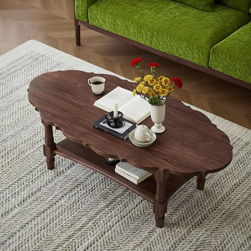 Vintage American walnut end table
