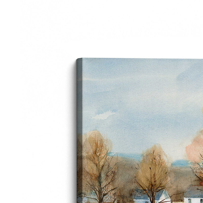 «Brainard Road» par Stephen Calcasola, reproduction d'art sur toile, H 12 po x l 16 po