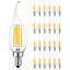 7 watts (équivalent à 100 watts), DEL CA11, intensité variable, blanc naturel, base E12 / candélabre-66198538-118588628