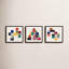 Jewels. Set Of 3 Painting by Lee Lessem-1976108334-1976108326
