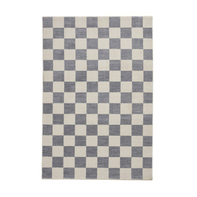Paulean area rug Machine Woven Rectangle Blue