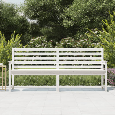 Huxton Solid Wood Outdoor Bench