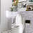 Aurora 11.82 in. x 12.76 in. Interlocking Glossy Glass Mosaic Tile-98618512