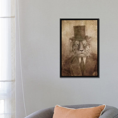 «sir tiger, impression sur toile