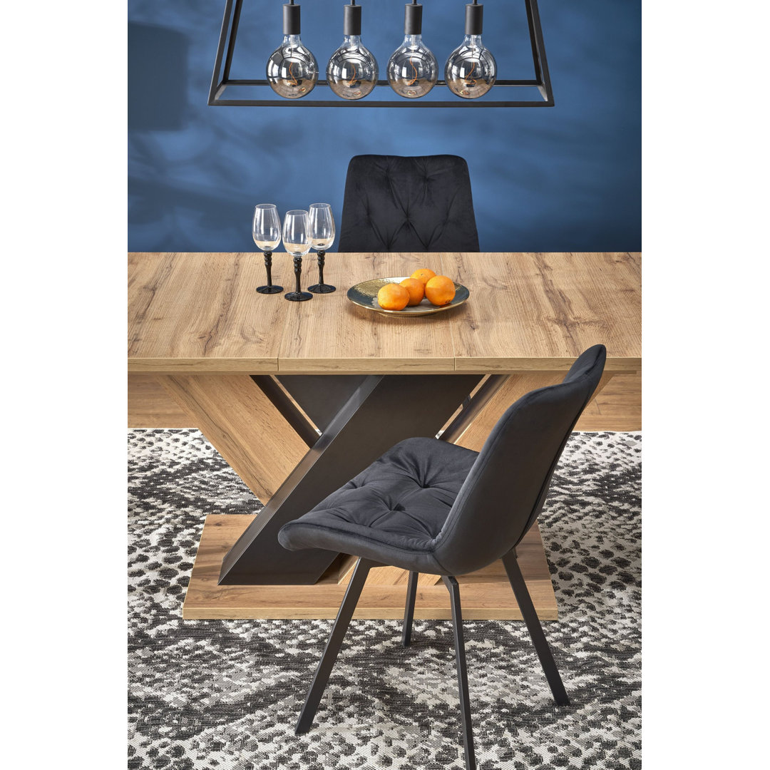 200cm Solid Oak Pedestal Dining Table