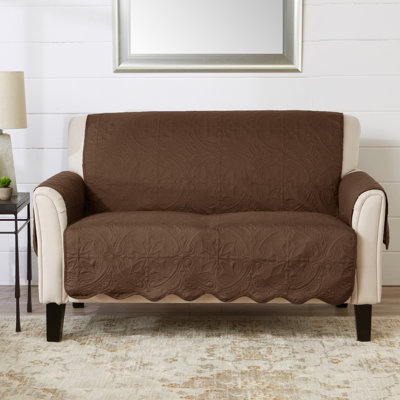 Medallion Reversible Loveseat Pet Furniture Protector Slipcover