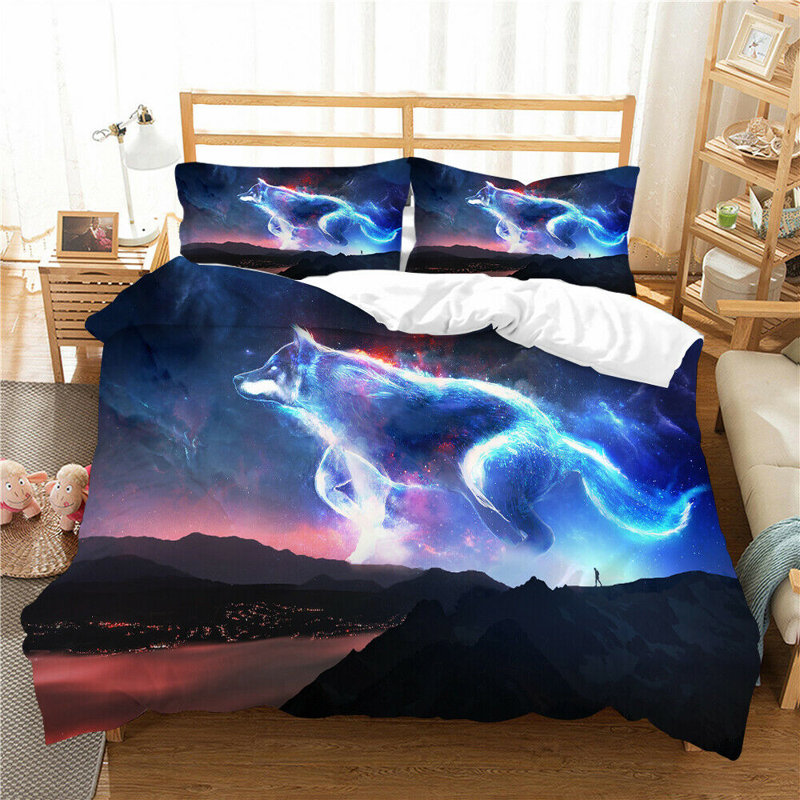 Emiterio Abstract Duvet Cover with Pillowcases Included, 220 x 240cm Duvet Cover + 2 Housewife Pillowcases