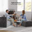 Canapé moderne avec repose-pieds et coussins amovibles-1630012140