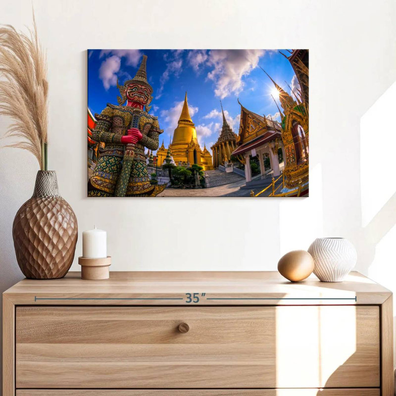 Adella Wat Phra Kaew, H 16 po x l 24 po