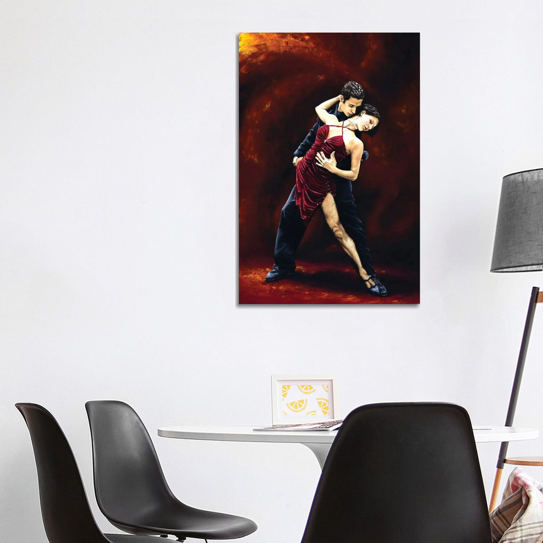 The Passion Of Tango von Richard Young - Galerie-verpackte Leinwand Giclée auf Leinwand