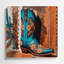 Art mural en métal brun 62 "Southboy"-1725126431