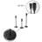 12.25'' H Iron Tabletop Candlestick
