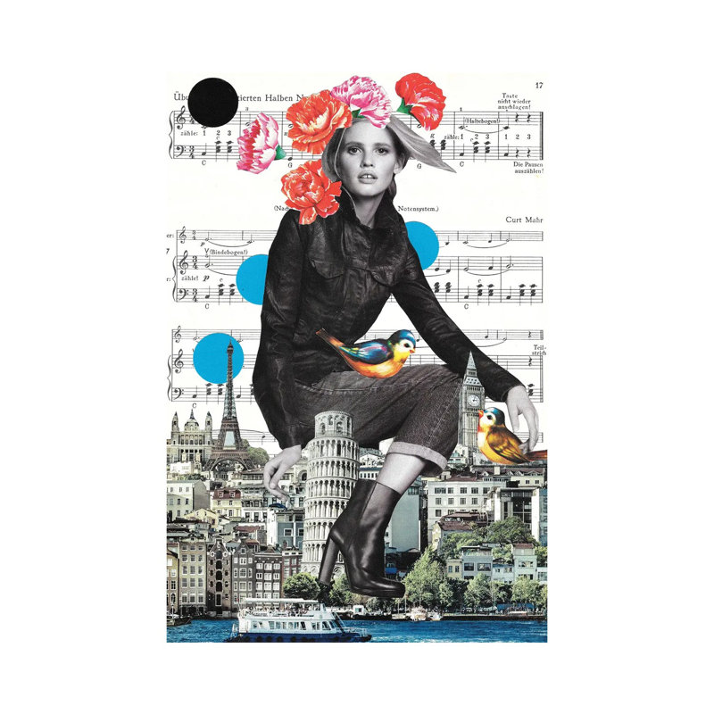 Light Up My Way by Kiki C Landon - Wrapped Canvas Print, 20.32 cm H x 30.48 cm W