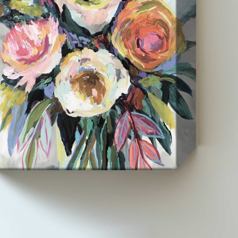 «First Kiss Light» par Jeanette Vertentes - Impression sur toile