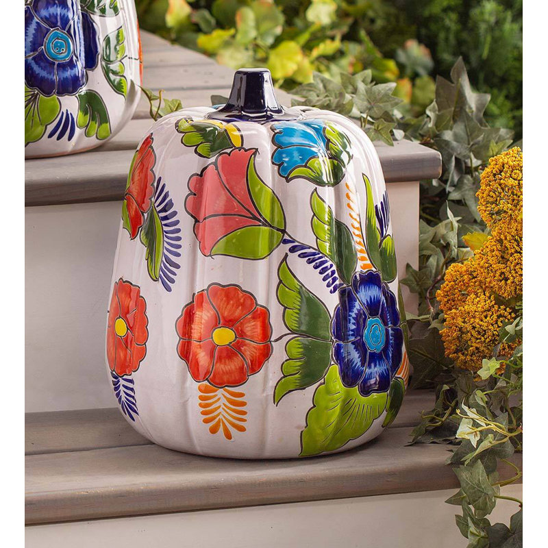 Pot à fleurs en céramique Talavera