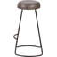 Cosimo Upholstered Counter Stool with Metal Frame-110955938