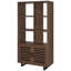3-shelf Cabinet Bookcase