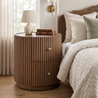 Table de chevet Elbridge Modern Mid-Century