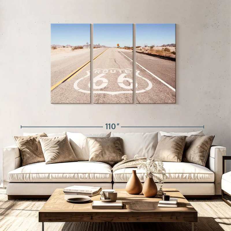 Mehar American West Route 66, H 48 po x l 74 po