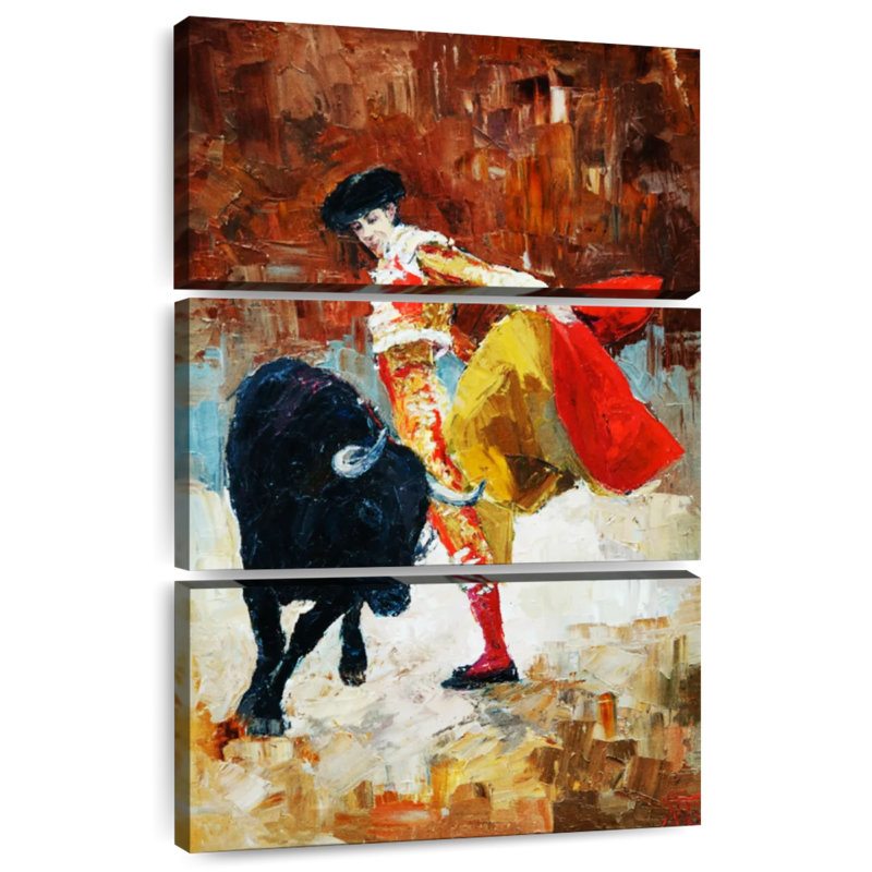 Alcaraz Bullfighter, 38" H x 24" W