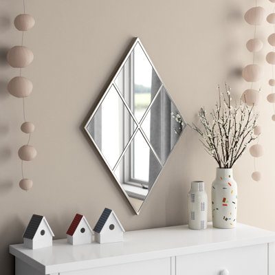 Dinean Metal Diamond Mirror