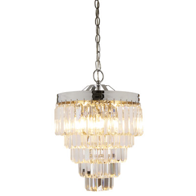 Dimmable Tiered Chandelier
