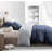 SLEEPBELLA Comforter, 600 Thread Count Cotton Comforter Sets, Down Alternative Bedding Set 3Pcs-122432905-122432900