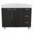 Base Cabinet , Three Drawers, Double Door, Four Legs