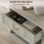 Tables de chevet l 30,7 po Helio avec 1 tiroir et 1 armoire de rangement ouverte-119845558-116235823