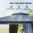 Double-Roof Design Canopy Shelter,Outdoor Gazebo,Patio Gazebo-124562801
