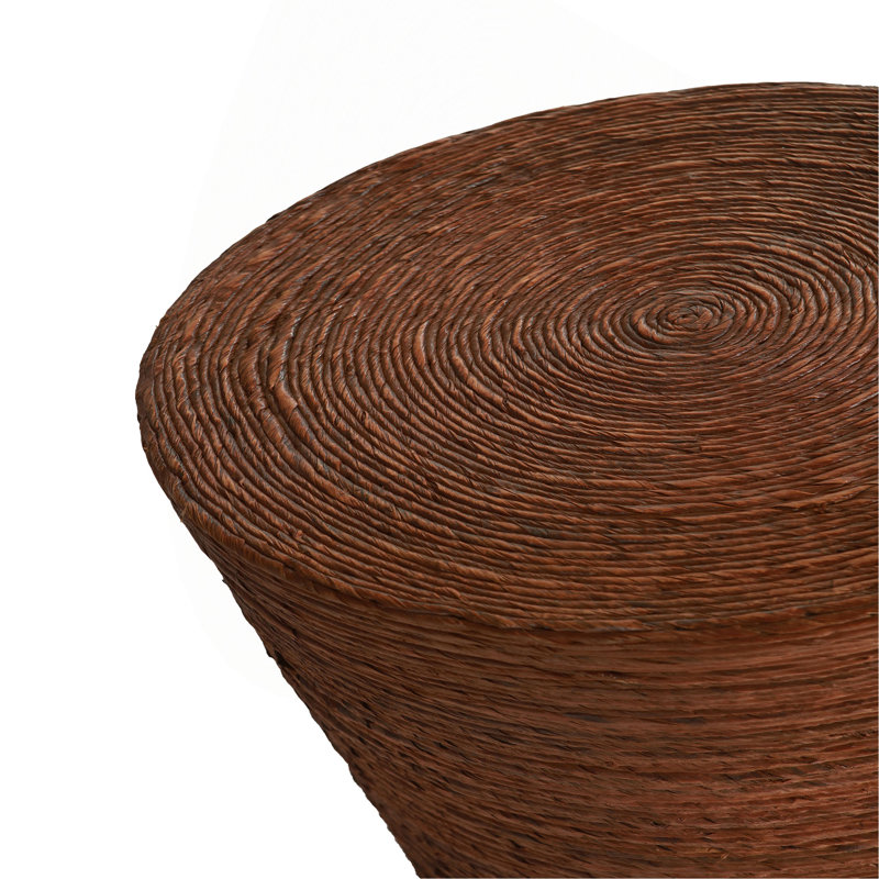 Woven Wicker Rattan renewable End Table