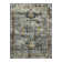 Wool Geometric Area Rug in Gray