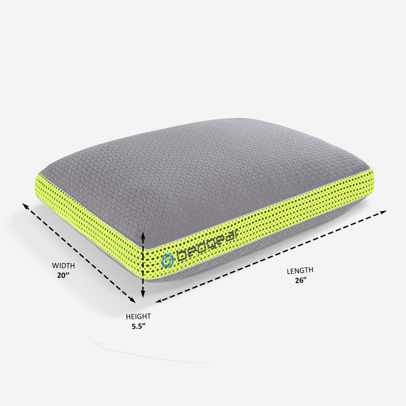 Bedgear Multi Position Performance Pillow - Medium Soft Support Pillow for Neutral / Warm Sleepers