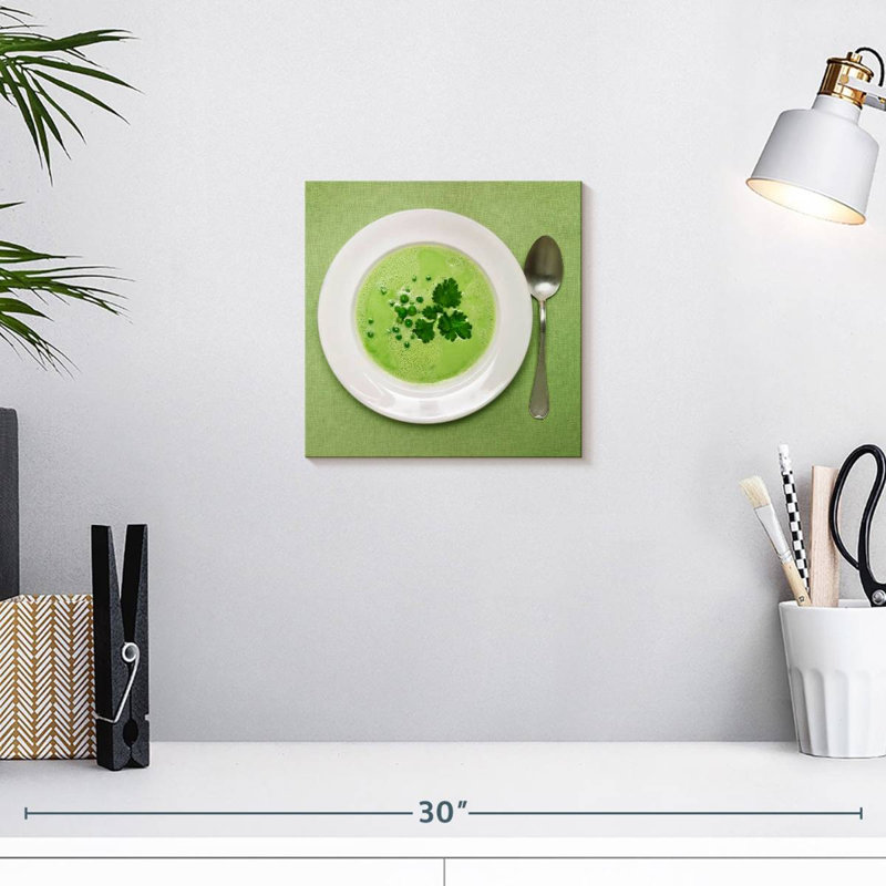 Soupe aux pois verts Yarlin, H 10 po x l 10 po