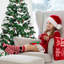 Arbre de Noël vert et blanc Cashmere-347857874