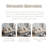 White 100% Polyester Modular Sofa cushion couch-109305695-109305700
