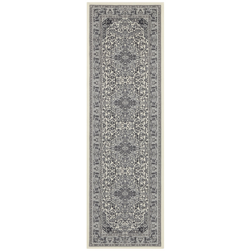 Skazar Isfahan Tufted Grey Rug, Runner 80 x 250cm