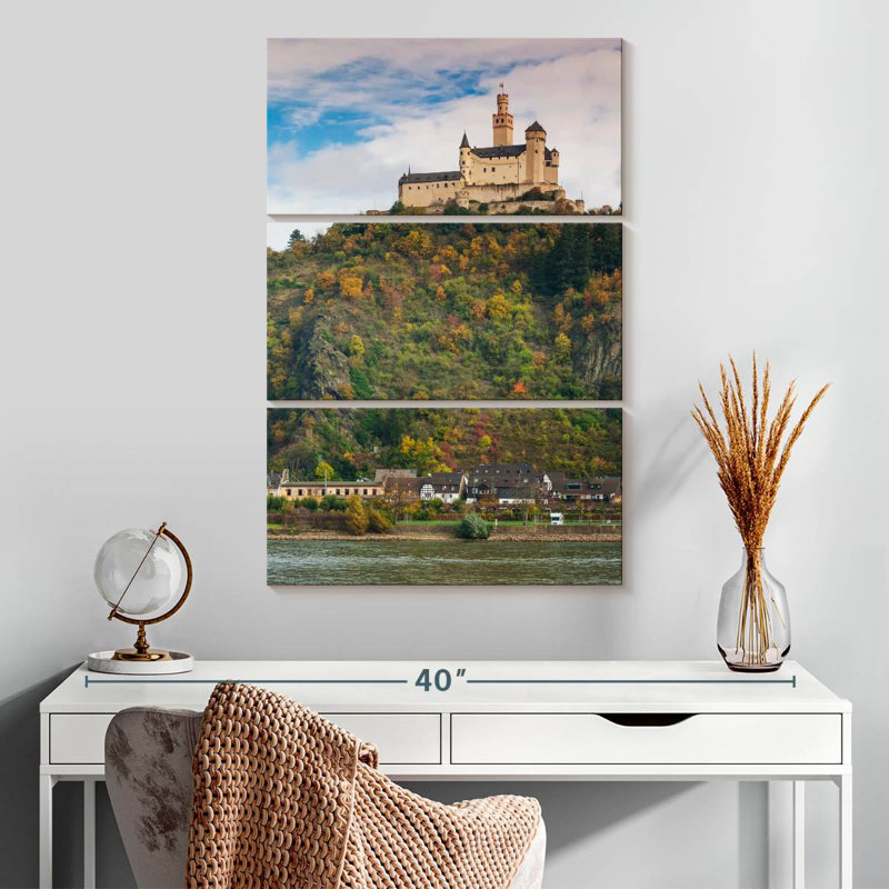 Lilie Marksburg Castle, 32" H x 20" W