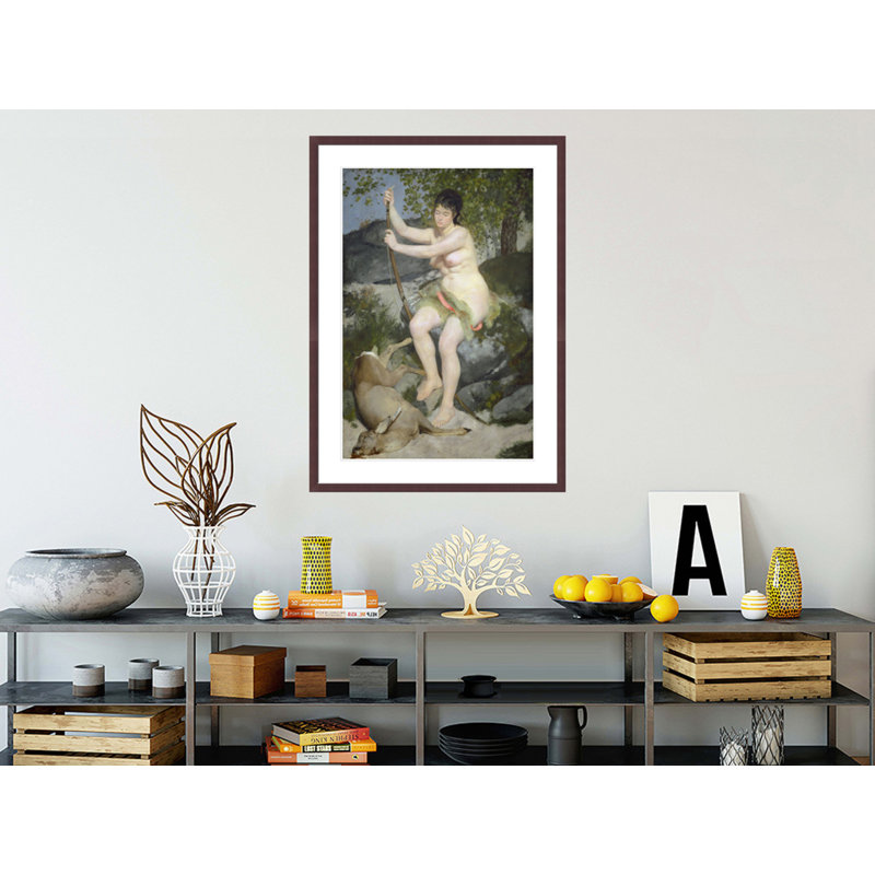 «Diana» par Pierre-Auguste Renoir, impression giclée encadrée, H 41,5 po x l 29,76 po
