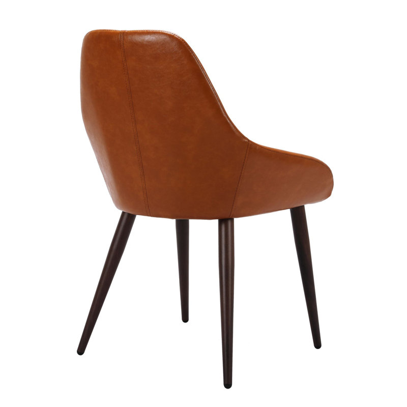 Ensemble de 4 chaises de salle à manger contemporaines Rval, Noir