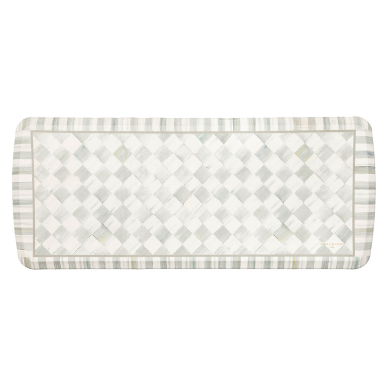 Check GelPro Comfort Mat, Black/White, 20" W x 48" L