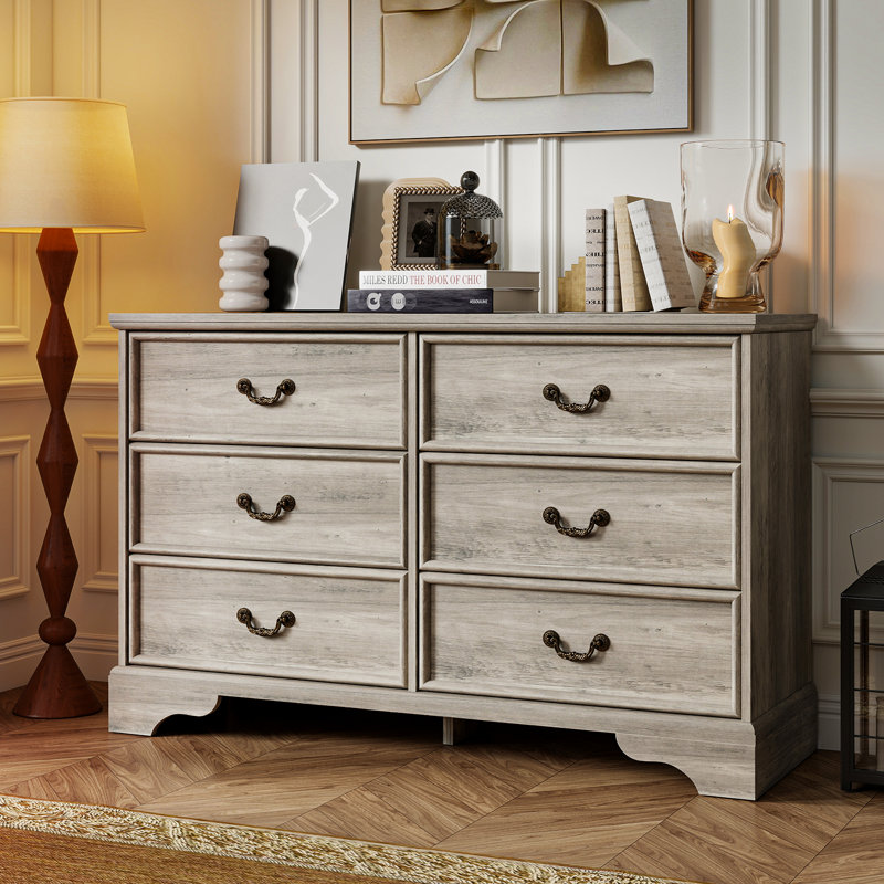 Commode 6 tiroirs 47 po