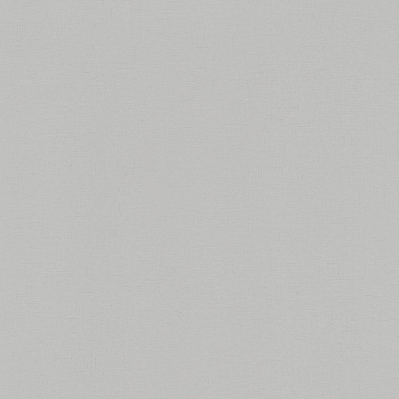 Micheyla Plain Linen Texture Wallpaper Roll, Light Grey