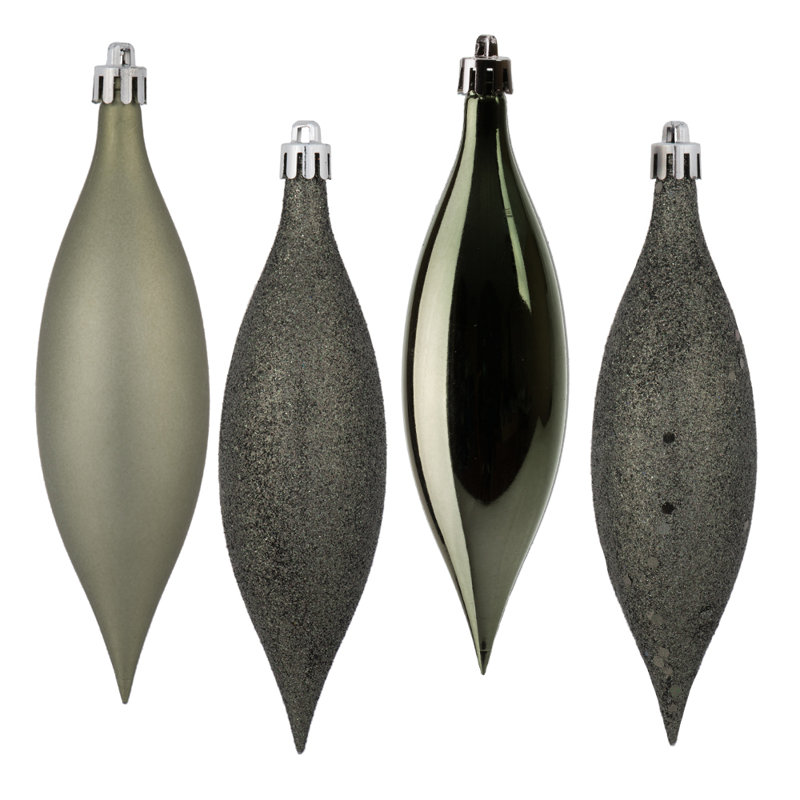 5.5'' Not Flowers Shatterproof Finial Ornament