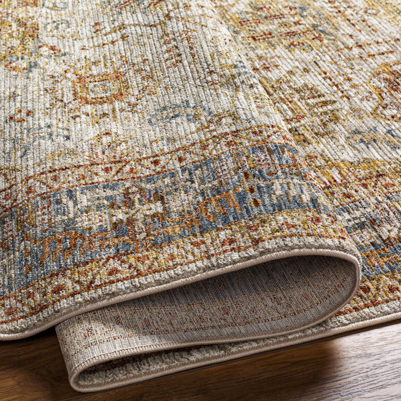 Oriental Indoor Rug, Round 5'3"