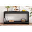 Console moderne à 3 tiroirs avec lattes verticales, bords arrondis et amplement de rangement pour les entrées et les couloirs-129417016-129417013-129417018