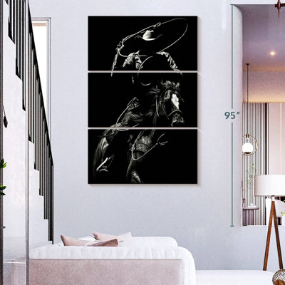Mehar Scratchboard Rodeo VII